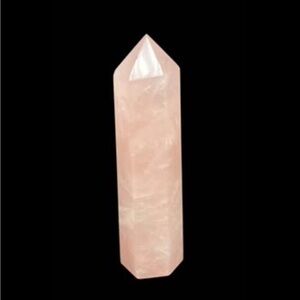 Rose Quartz Crystal Tower